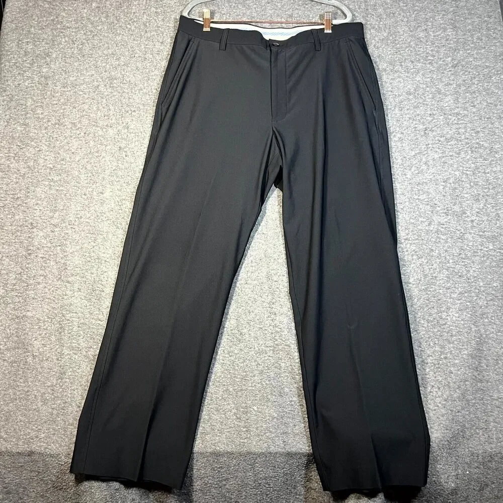 Footjoy FJ Performance Stretch Athletic Fit Golf Dress Pants Mens Black 36x30